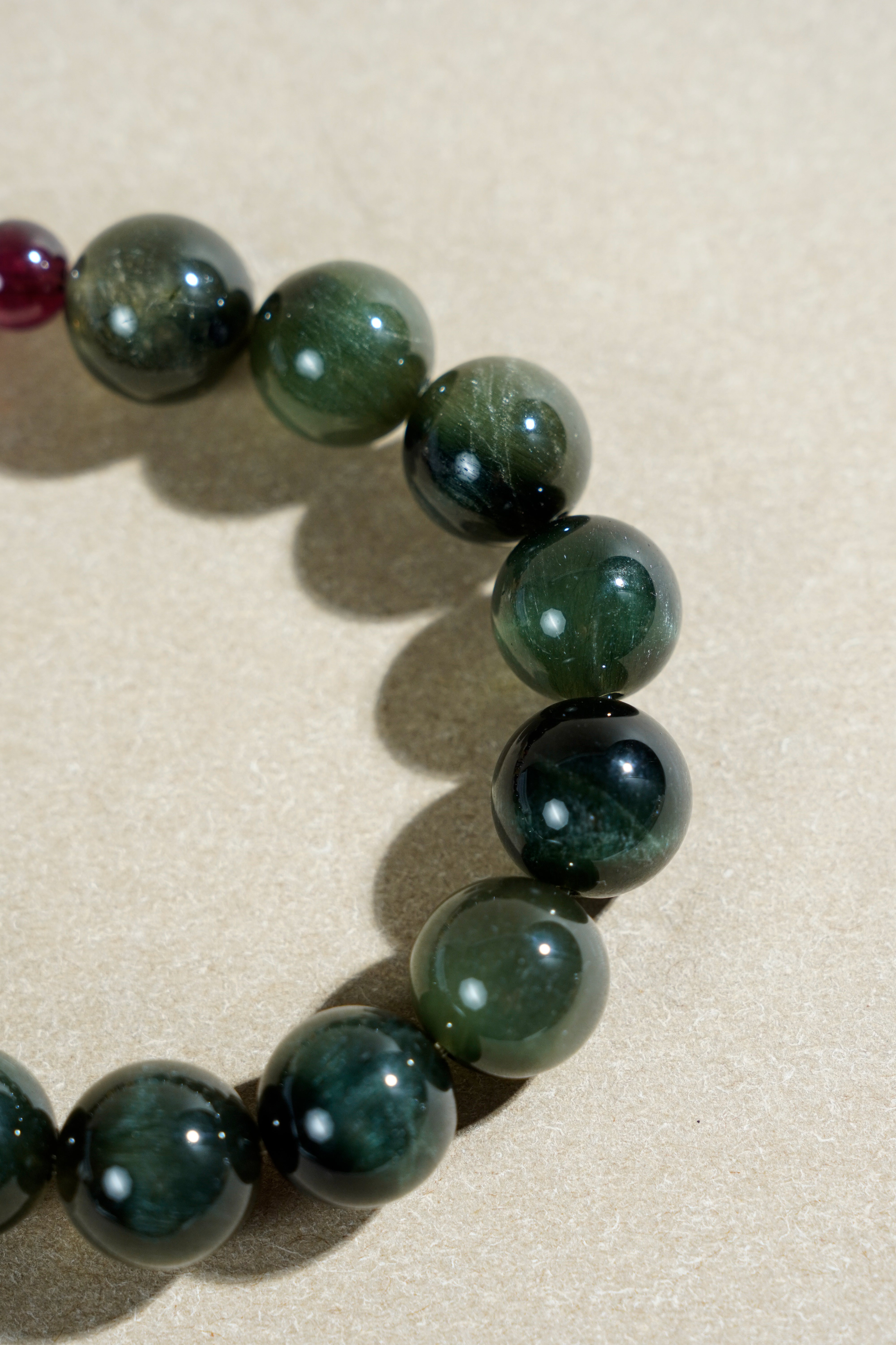 Green Rutilated Quartz Career Bracelet | Taiora